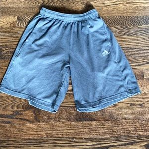 Adidas grey men small shorts